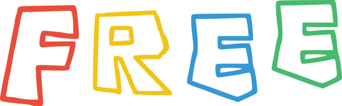 Fros word spelled out in colorful, outline bubble letters against transparent checkerboard background