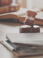 Naklejka na ściany i meble Concept of justice, law and legal system