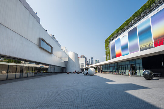 Bangkok, Thailand - 03.22.2026: Dib Bangkok, a contemporary art museum with modern architecture, opened in December 2025