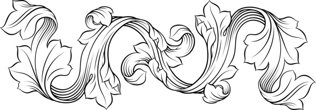 A filigree medieval crest coat of arms heraldic style pattern motif. In a vintage woodcut etching style.