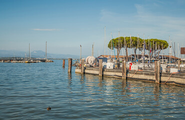 Desenzano del Garda is a town and comune in the province of Brescia, in Lombardy, Italy, on the southwestern shore of Lake Garda.