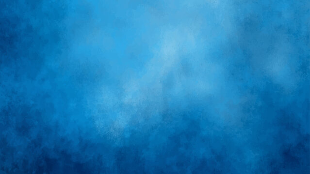 Vector Abstract fluid azure blue design and cloud shape pattern and smooth gradient backdrop and artful design and creative artistic pattern and calming cool feeling.