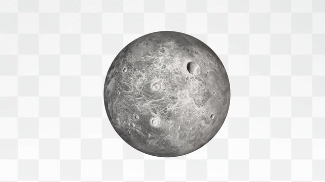 moon planet animated space