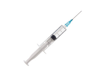 Fototapeta premium Syringe containing medicine preparing for injection or vaccination