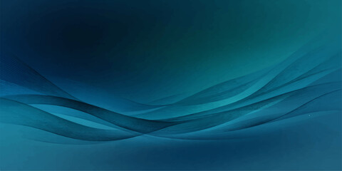 Obraz premium Abstract blue wave background featuring a futuristic motion design with flowing digital curves and wavy vector lines to create a vibrant light texture and energy illustration for a backdrop wallpaper