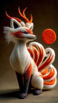 a folkloric kitsune