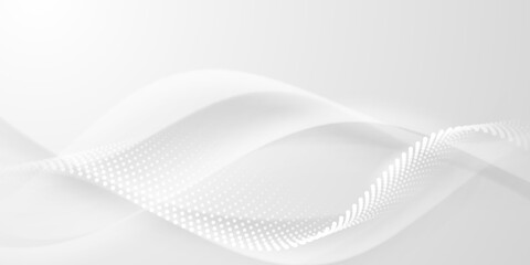 Fototapeta premium White abstract background with luxury vector illustration.