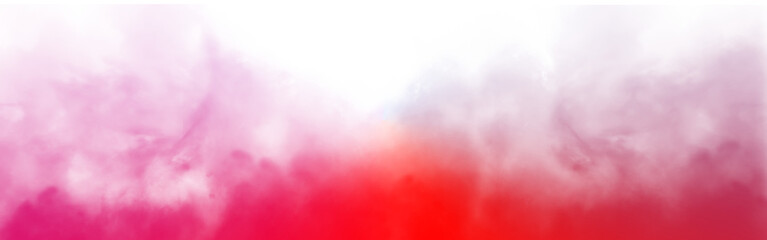 Abstract gradient color Smoke Effect PNG, Transparent Background Fog Texture, Realistic Vapor Cloud Overlay for Photoshop, Visual Effects and Graphic Design