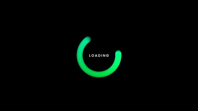 Sleek Loading Intro Icon For Games