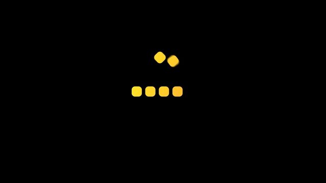 Bold Game Emblem Load Icon Intro