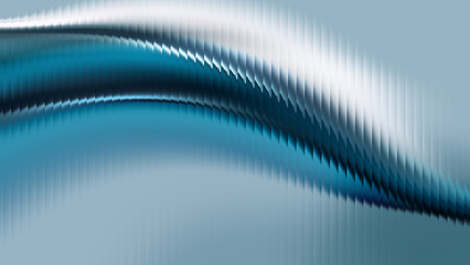 Naklejka na ściany i meble Corporate abstract blue wave background with smooth gradient and clean curved lines for business technology presentation today to enhance professional branding and convey modern luxury visual identity