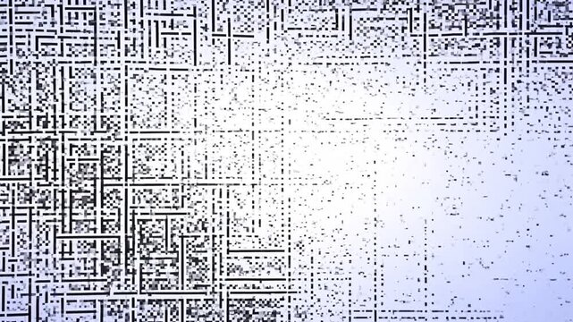 Abstract digital background with geometric patterns and pixelated textures. Ideal for technology, design, and modern art projects