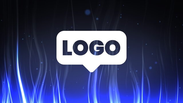 Magical Adventure Blue Fire Mysterious Trailer Game Logo Reveal