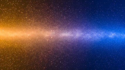 Fototapeta premium Cosmic glow of stars and nebulae stretching across the universe’s vast expanse