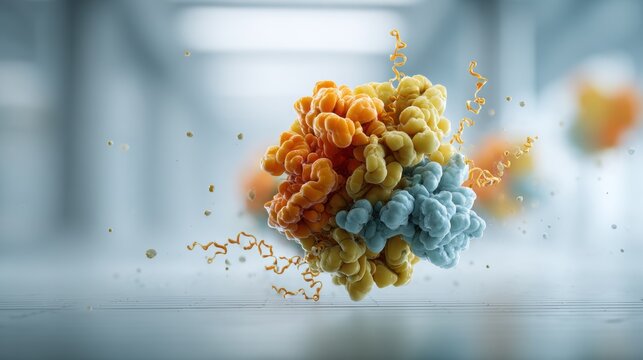 Scientific Visualization of Ribosome and Protein Synthesis Process