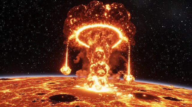 Sun Storm Erupts. Luminous Solar Eruption Unfolds Spectacularly. Gigantic Solar Vent Bursts Forth In Fiery Glory. An Enormous Solar Outburst Sends Radiant Plasma And Magnetic Energy Into Space