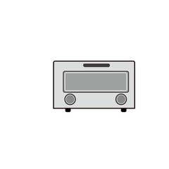 Obraz premium Gray Home Appliance Icons Set Simple Monochrome Household Electronics Illustration