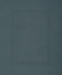 Fototapeta premium Decorative frame pattern on dark textured background