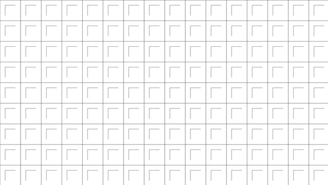 minimal corner grid pattern geometric square tiles abstract seamless background
