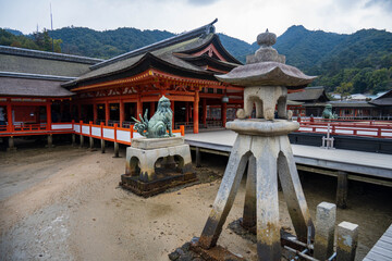 Obraz premium 厳島神社