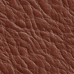 Fototapeta premium seamless texture. Textured brown leather surface with visible creases and patterns, suitable for upholstery, fashion accessories, and interior design applications