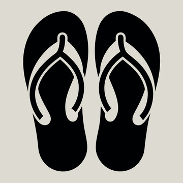 flip flops vector illustration