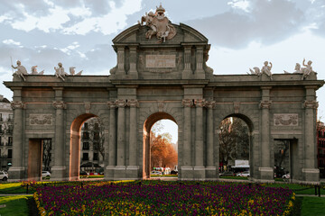 La Puerta de Alcalá de Madrid