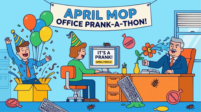 Prank party office