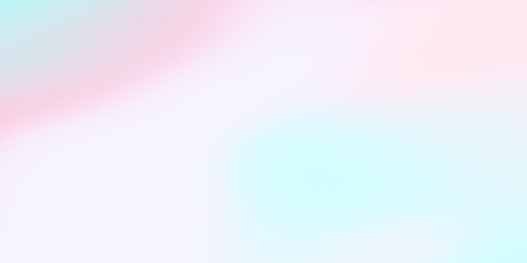 Obraz premium Abstract soft pink and blue gradient blurred background. Smooth delicate pastel color blend. Modern clean art backdrop for design concept