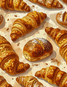 Patr&oacute;n repetitivo de donuts coloridos con glaseado y sprinkles. Fondo divertido ideal para dise&ntilde;o infantil, reposter&iacute;a o packaging.