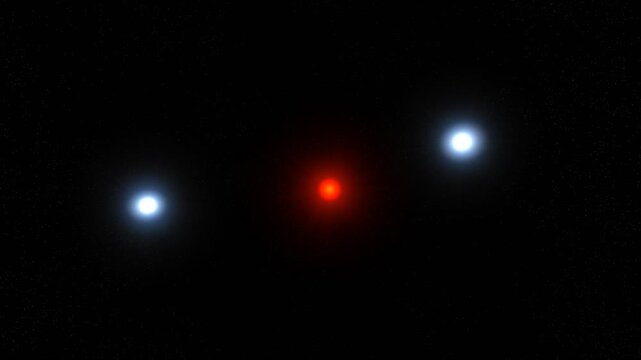 Alpha centaury system 4k. 3d animation