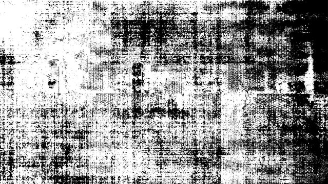 Vector black grunge texture with dust and noise overlay
