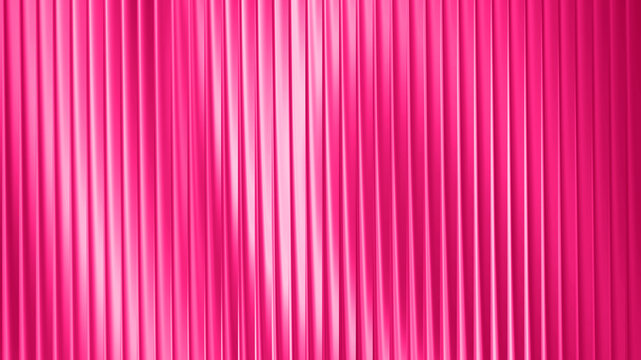 Luxury Pink Ribbed Glass Texture Background, Abstract Vertical Lines Gradient, Glossy Metallic Waves, Modern Elegant Pattern, Soft Light Reflection, Premium Design for Wallpaper and Branding.