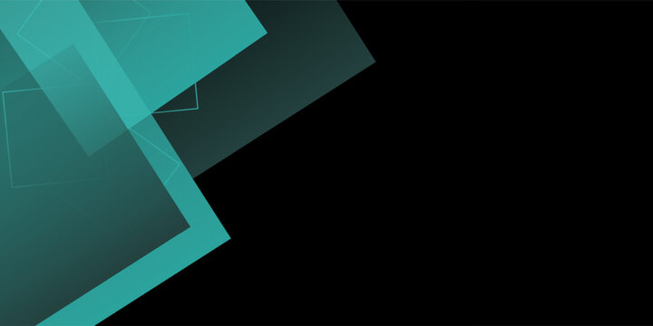 Modern dark green abstract background featuring overlapping rounded rectangles with gradient