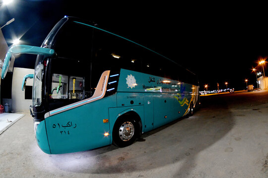 Umrah pilgrim bus