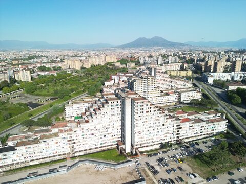 Scampia, secondigliano, piscinola, naples, italy