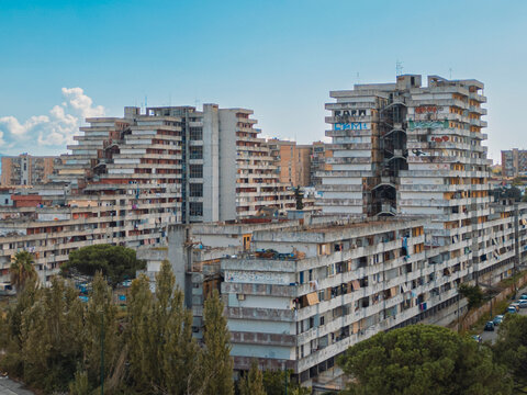 scampia, secondigliano, piscinola, naples, italy
