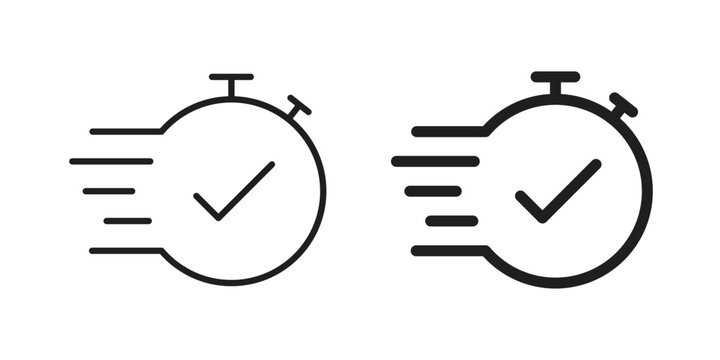 Express icon. Simple outline style for web and app. Vector icon