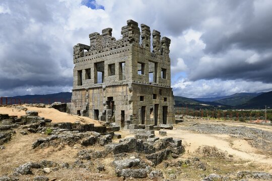 Centum Cellas, Roman villa, 1st century AD, Mount of Santo Antao village, Belmonte, Castelo Branco district, Beira, Portugal