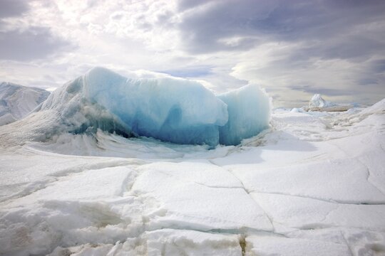 Ice formation, Devil Island, Weddell Sea, Antarctica