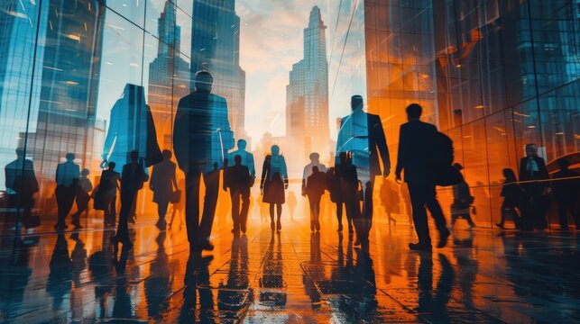 Cooperation of business.