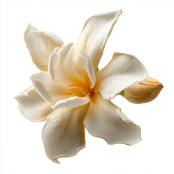 champaca flower on white background