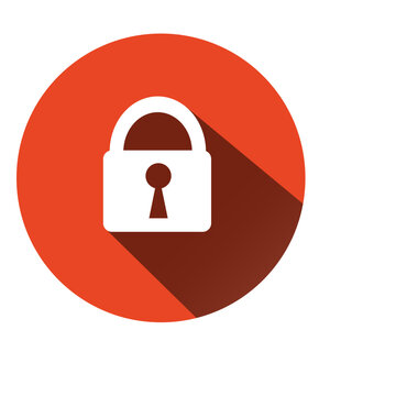 Lock circle icon 3