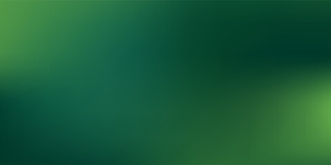 Obraz premium Abstract vector blurred gradient mesh background in green. modern design