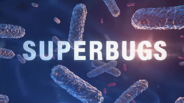 Superbugs. Research on bacteria and antibiotics.
