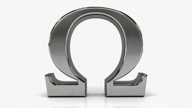 Omega sign.