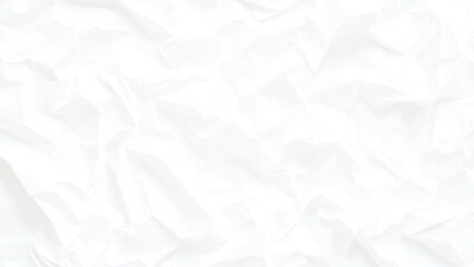 Obraz premium Close-up�of wrinkled white paper.