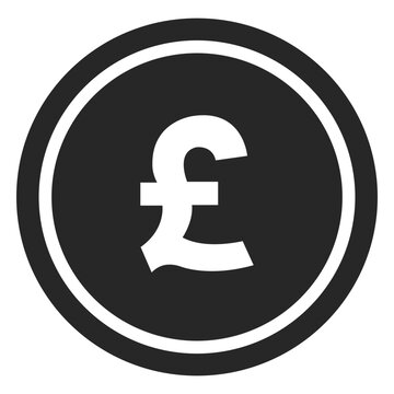Gbp pound coin icon