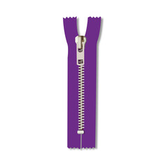 Purple zipper © Vexels