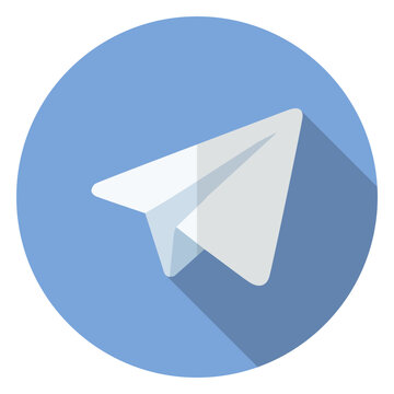 Telegram icon logo